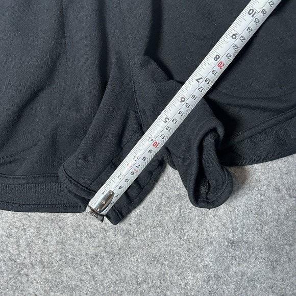 Nike Dri Fit Shorts Women's Size Small Black Fleece Athletic Loose Fit Running - Picture 5 of 13